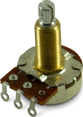 Bourns Pro Audio PDB24 Guitar Potentiometer  20% Tolerance - 500 kohm - Long Bushing  - Audio Taper 