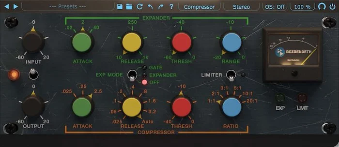 Boz 10dB Compressor (Download) <br>+10dB Compressor and +10 dB Equalizer
