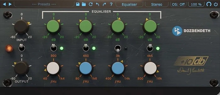 Boz 10dB Equalizer (Download) <br>Modeled after a renowned vintage EQ