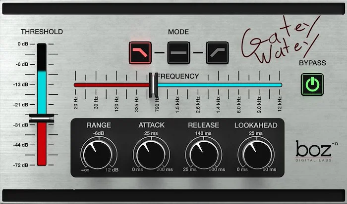 Boz Gatey Watey (Download) <br>Gatey Watey was designed to be dirt simple to use.