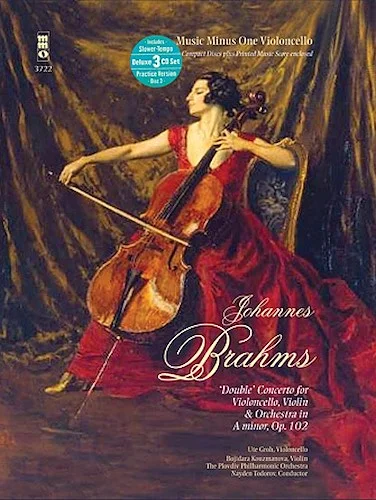 Brahms - Double Concerto for Violoncello, Violin & Orchestra in A minor, Op. 102 - Music Minus One Cello