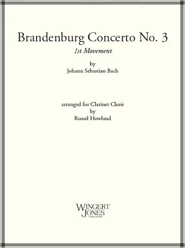 Brandenburg Concerto No. 3