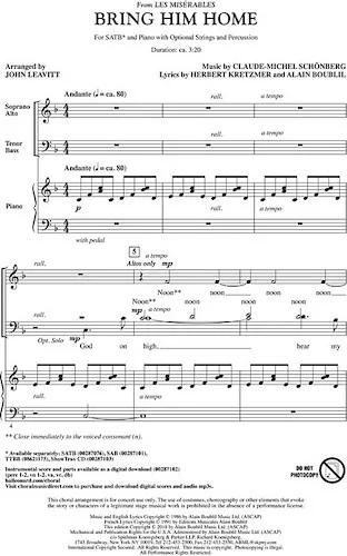 Bring Him Home - from Les Miserables