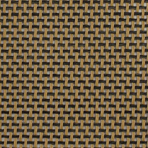 British Style Black And Tan Grill Cloth 32" Wide<br>