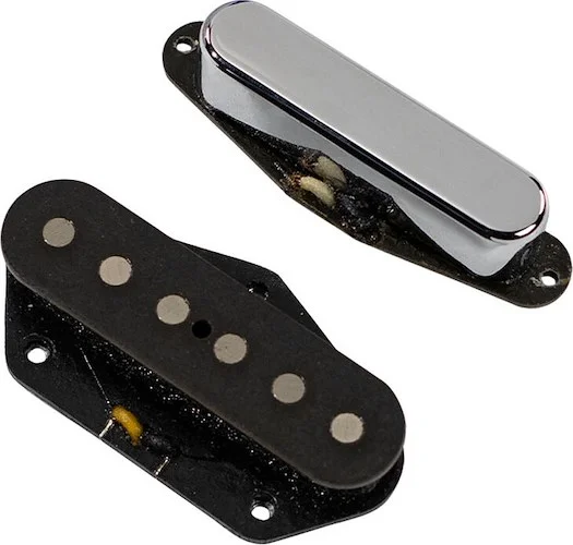 Broadcaster Clone Tele® Pickup<br>Set with Nickel Neck Cover