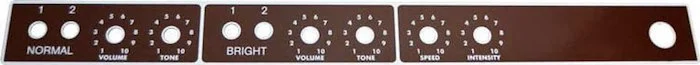 Brown Deluxe 6G3 Faceplate<br>