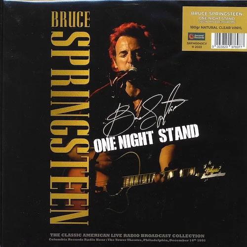 Bruce Springsteen - One Night Stand: Columbia Records Radio Hour, The Tower Theater Philadelphia, December 14th 1995 (180g) (clear vinyl)