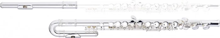 C flute, 2 head joints w/curved, closed holes, offset G, split E