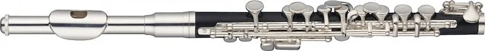 C Piccolo flute, head joint in nickel silver w/silver plated, ABS body