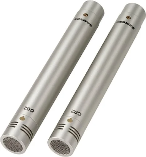 C02 Pencil Condenser Microphones - Supercardioid Pair