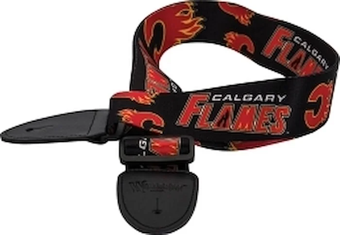 Calgary Flames Guitar Strap