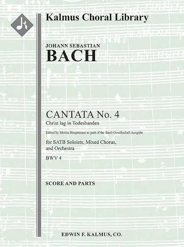 Cantata No. 4: Christ lag in Todesbanden, BWV 4 (3rd version)<br>