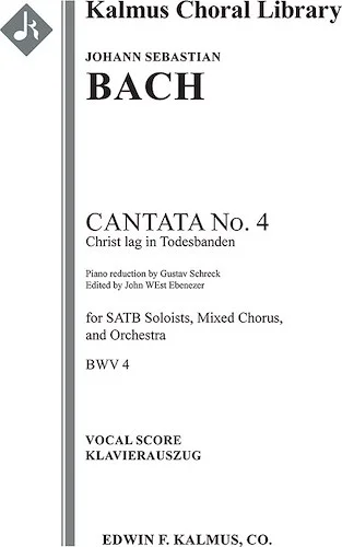 Cantata No. 4: Christ lag in Todesbanden, BWV 4 (3rd version)<br>