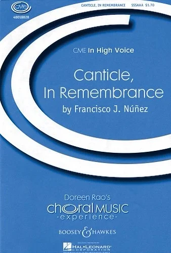 Canticle, In Remembrance - CME In High Voice