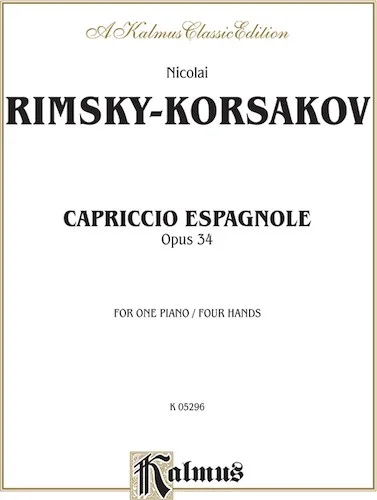 Capriccio Espagnole Piano Duet