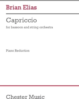 Capriccio - for Bassoon and Piano Reduction