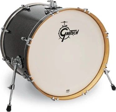 Catalina Maple 18x22 Bass Drum - Black Stardust