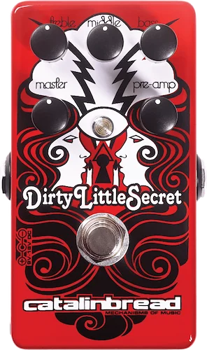 Catalinbread Dirty Little Secret Red Preamp Pedal