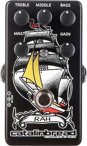 Catalinbread Rah (Traditional Ink Collection) Foundation Overdrive Pedal