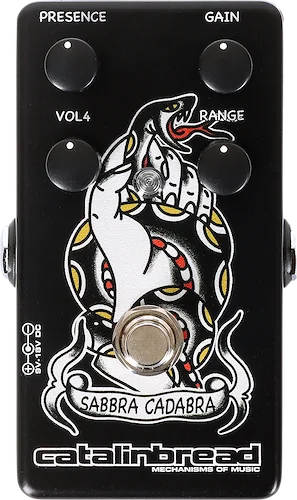 Catalinbread Sabbra Cadabra (Traditional Ink Collection) Foundation Overdrive Pedal