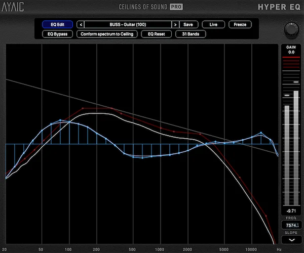 Ceilings Of Sound Pro (Download)<br>The First Hyper-EQ.