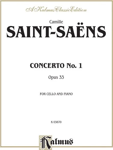 Cello Concerto No. 1, Opus 33