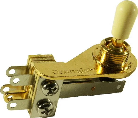 Centralab® 3 Position Right Angle Toggle Switch Pack Of 20 Gold