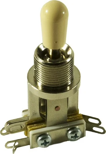 Centralab® 3 Position Short Frame Toggle Switch Single Nickel