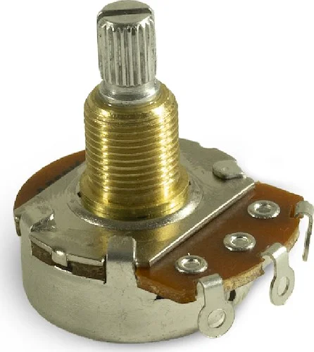 Centralab® 550K Audio Taper Potentiometer +/- 9% Tolerance 550 kohm - Standard Bushing (1)