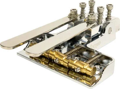 Certano T-Bender Coupé Universel B&G Bender Replacement Half Tele® Bridge - Nickel<br>