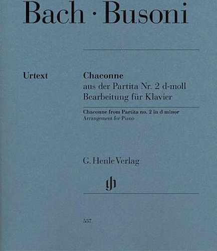 Chaconne from Partita No. 2 in D Minor