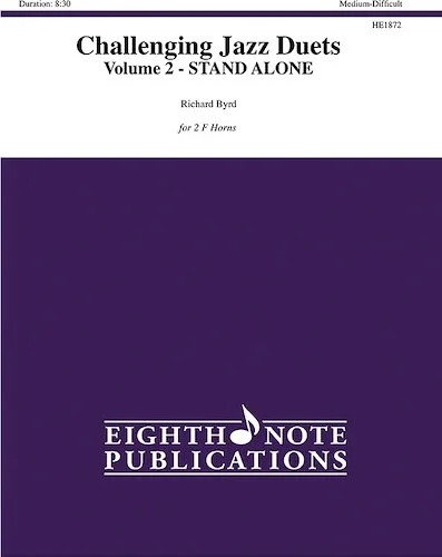 Challenging Jazz Duets, Volume 2 (stand alone version)
