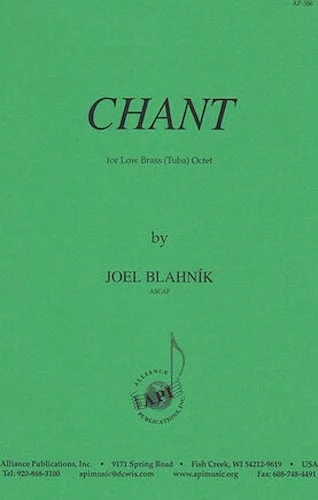 Chant For Low Br Ens 8