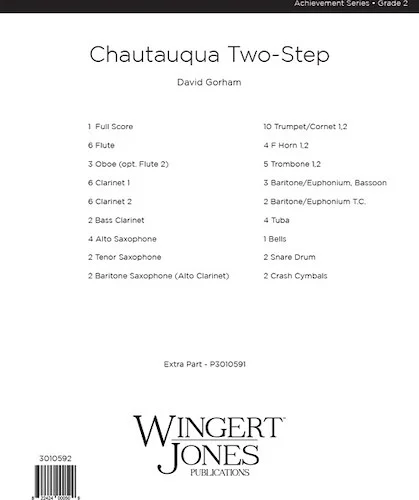 Chautauqua Two Step - Full Score