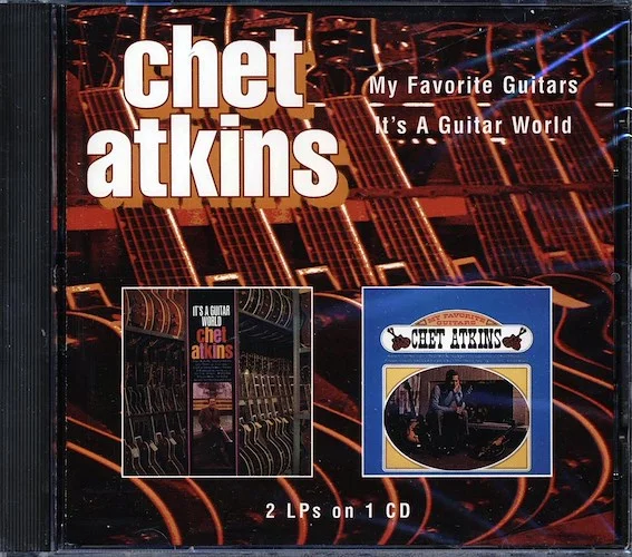 Chet Atkins - My Favorite Guitars + It's A Guitar World (2 albums on 1 CD) (24 tracks)