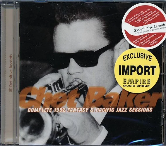 Chet Baker - Complete 1952 Fantasy & Pacific Jazz Sessions