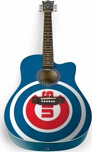 Chicago Cubs Acoustic Guitar