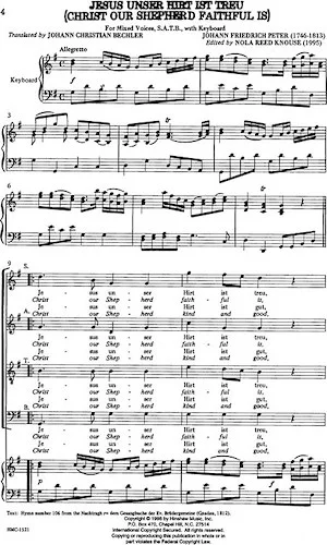 Christ Our Shepherd Faithful Is (Jesus Unser Hirt Ist Treu)