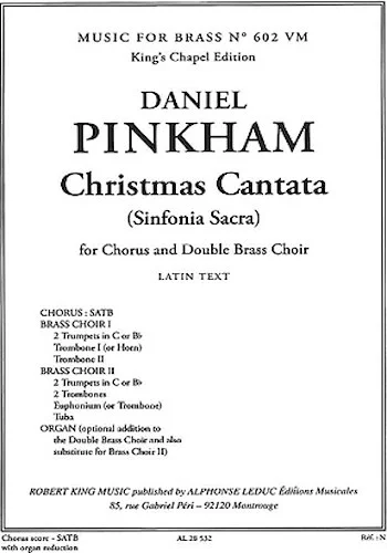 Christmas Cantata (Sinfonia Sacra) - for Chorus and Double Brass Choir
Music for Brass No. 602