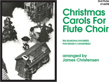 Christmas Carols For Flute Choir - 2nd Flute