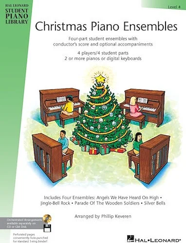 Christmas Piano Ensembles - Level 4 Book Only - Level 4