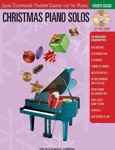 Christmas Piano Solos - Fourth Grade (Book/CD Pack)