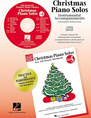 Christmas Piano Solos - Level 5 - CD - Hal Leonard Student Piano Library