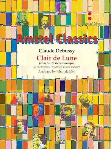 Clair de Lune - for Trombone Solo (or Alto Sax) and Wind Orchestra