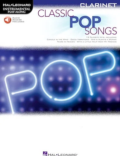 Classic Pop Songs - Instrumental Play-Along Series