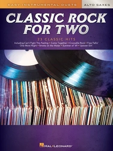 Classic Rock for Two Alto Saxes - Easy Instrumental Duets