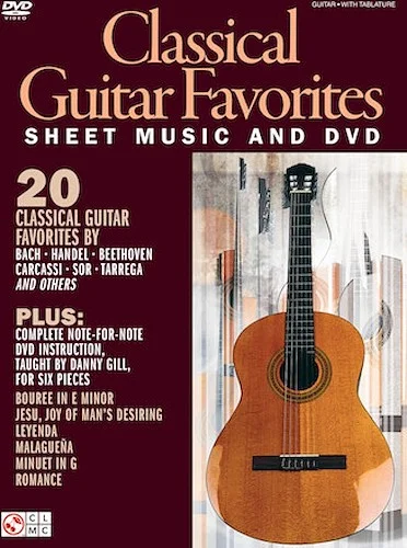 Classical Guitar Favorites - Sheet Music and DVD