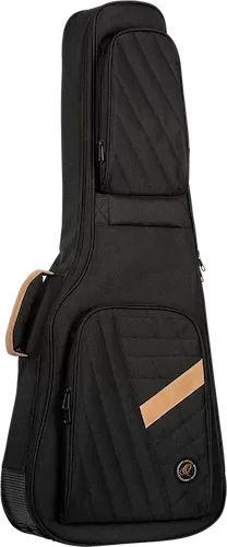 Classical Guitar Premium Deluxe Bag - 20 mm Soft Padding - 2 Accessory Pockets - Black