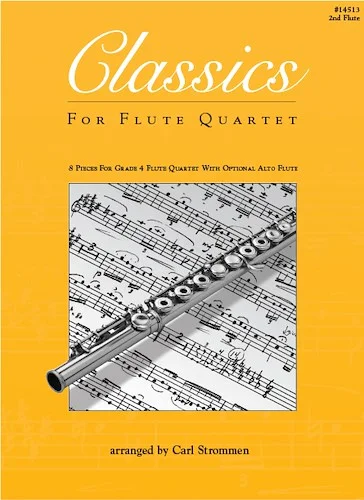 Classics For Flute Quartet - 2nd Flute