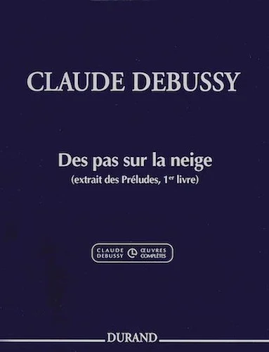 Claude Debussy - Des pas sur la neige from Preludes, Book 1